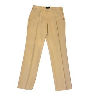 Talbots Heritage Trousers Sz. 6 Camel Slash Pockets Career Preppy